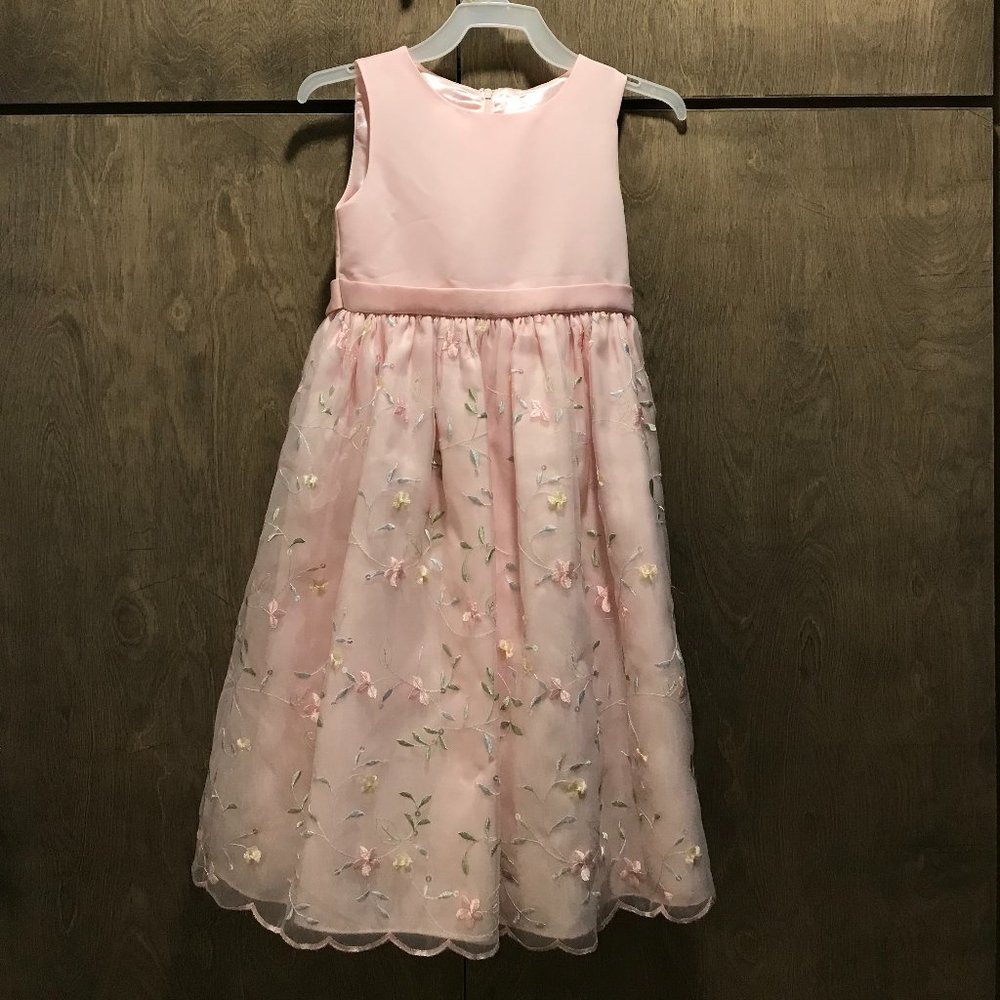 Pink Cinderella Kids/Girl Dress Size: 5